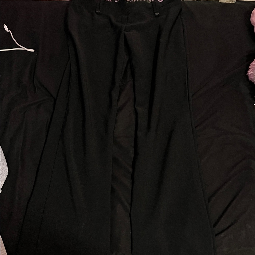 Black boot cut Pants